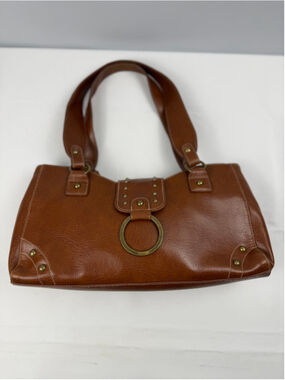 Vintage Y2K Veneto New York Baguette Brown Shoulder Bag